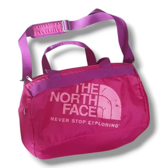 ไม่ระบุ ชมพู โพลีเอสเตอร์ อื่นๆ the North Face กระเป๋าเดินทาง Size ฐาน 14.5 นิ้วสูง 9.5 นิ้ว