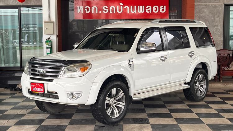 รถ Ford Everest 2.5 LTD TDCI สี ขาว