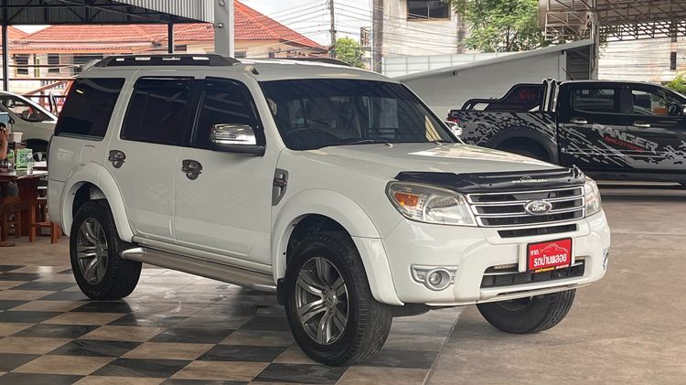 Ford Everest 2011 2.5 LTD TDCI Utility-car ดีเซล ไม่ติดแก๊ส เกียร์อัตโนมัติ ขาว รูปที่ 3
