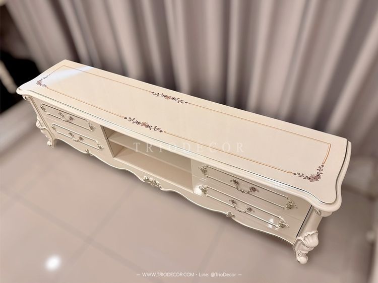 CHLORIS CLASSIC SIDEBOARD ตู้วางทีวีสไตล์คลาสสิค รุ่น คลอริส รูปที่ 6