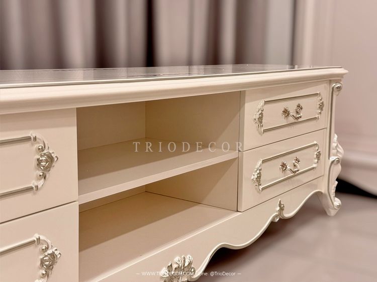 CHLORIS CLASSIC SIDEBOARD ตู้วางทีวีสไตล์คลาสสิค รุ่น คลอริส รูปที่ 7
