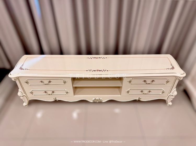 CHLORIS CLASSIC SIDEBOARD ตู้วางทีวีสไตล์คลาสสิค รุ่น คลอริส รูปที่ 5