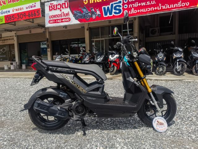 อยู่ตรงข้ามห้างเซ็นทรัลชลบุรี Honda zoomer-x รถสภาพดี รับประกันรถ1ปี สดผ่อน รูปที่ 5