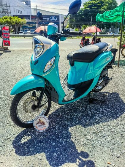 อยู่ตรงข้ามห้างเซ็นทรัลชลบุรี Yamaha Fino125 รถสภาพดี รับประกันรถ1ปี สดผ่อน รูปที่ 2