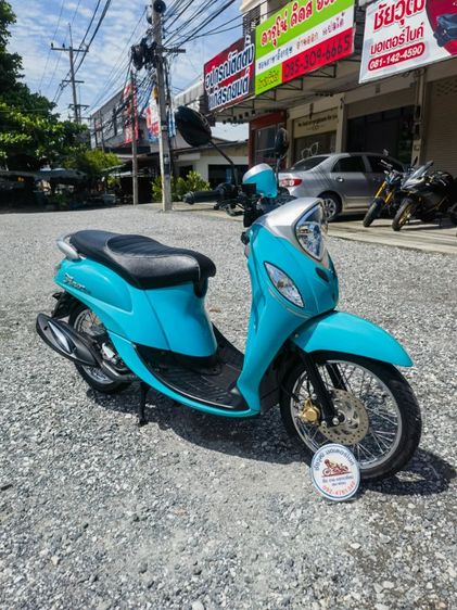 อยู่ตรงข้ามห้างเซ็นทรัลชลบุรี Yamaha Fino125 รถสภาพดี รับประกันรถ1ปี สดผ่อน รูปที่ 8