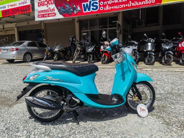 อยู่ตรงข้ามห้างเซ็นทรัลชลบุรี Yamaha Fino125 รถสภาพดี รับประกันรถ1ปี สดผ่อน รูปที่ 10
