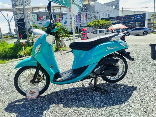 อยู่ตรงข้ามห้างเซ็นทรัลชลบุรี Yamaha Fino125 รถสภาพดี รับประกันรถ1ปี สดผ่อน รูปที่ 4