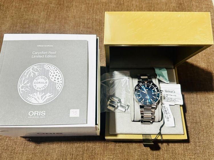 นาฬิกา ORIS AQUIS CARYSFORT REEF  Limited edition 💫 รูปที่ 3