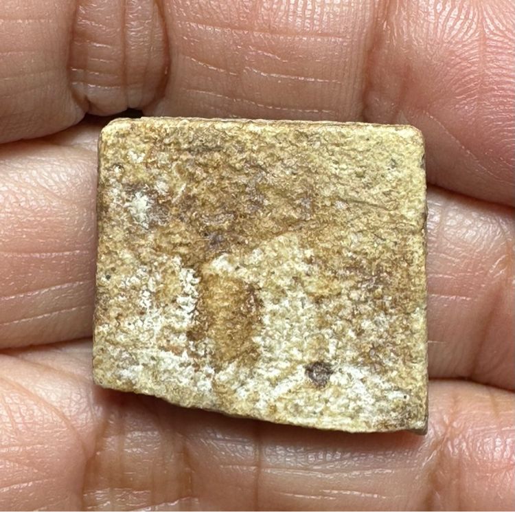 🙏ชิ้นส่วนพระสมเด็จ เนื้อก้นครกแก่มวลสาร🙏พระสมเด็จลงชาด ทอง องค์ละ1250 รูปที่ 2