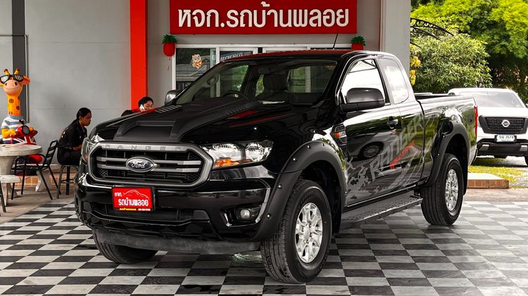 Ford Ranger 2019 2.2 Hi-Rider XLS Pickup ดีเซล ไม่ติดแก๊ส เกียร์ธรรมดา ดำ