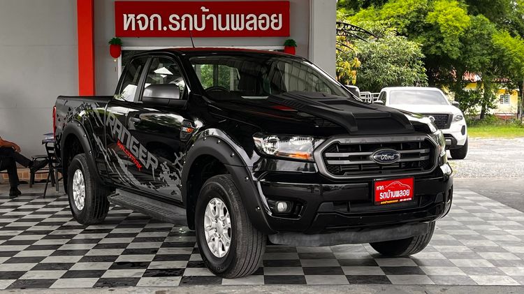 Ford Ranger 2019 2.2 Hi-Rider XLS Pickup ดีเซล ไม่ติดแก๊ส เกียร์ธรรมดา ดำ รูปที่ 3