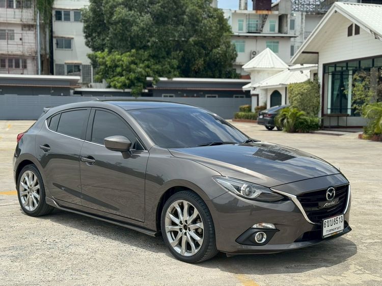 Mazda Mazda3 2015 2.0 S Sports Sedan เบนซิน ไม่ติดแก๊ส เกียร์อัตโนมัติ น้ำตาล รูปที่ 2