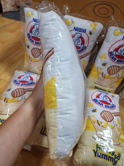 ขายเหมา 8 ใบ หมอนนุ่มนมหมีขนาดเล็ก รูปที่ 2