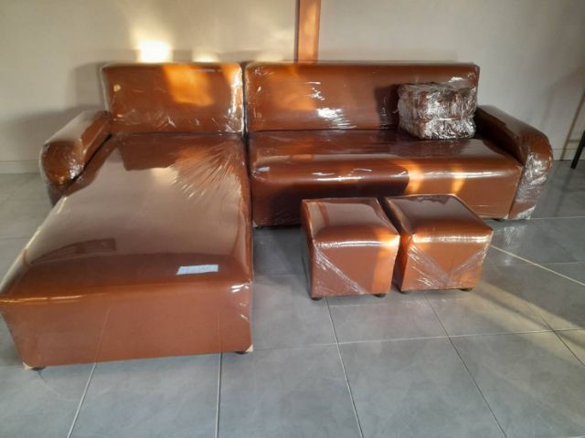 โซฟาทรงL  เลือกสีได้ ส่งฟรี ปลายทาง รูปที่ 11