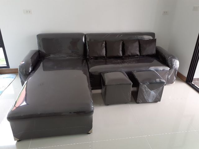 โซฟาทรงL  เลือกสีได้ ส่งฟรี ปลายทาง รูปที่ 18