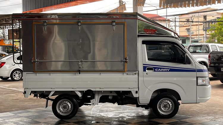 Suzuki Carry 2023 1.5 Pickup เบนซิน ไม่ติดแก๊ส เกียร์ธรรมดา ขาว รูปที่ 4