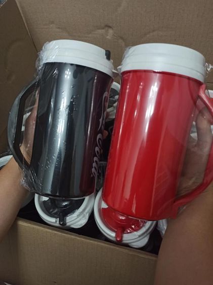 กระบอกน้ำ เก็บความเย็น สองชั้น ใบใหญ่ โค้ก ขนาด 32 ออนซ์ รูปที่ 12