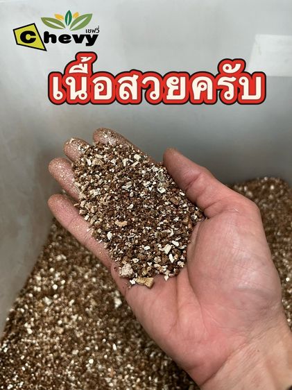 เวอร์มิคูไลท์ ขนาด 100 ลิตร ประมาณ 12 กก กระสอบใหญ่คุ้มค่า คุ้มราคา รูปที่ 5