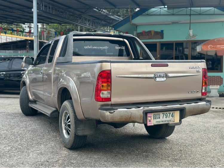 Toyota Hilux Vigo 2007 3.0 E Prerunner Pickup ดีเซล ไม่ติดแก๊ส เกียร์ธรรมดา น้ำตาล รูปที่ 4