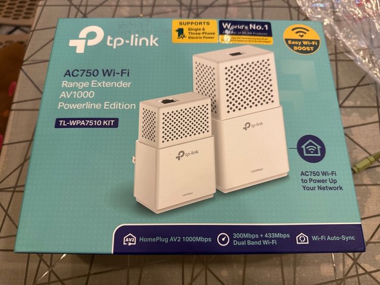 Extender WiFi Powerline Edition