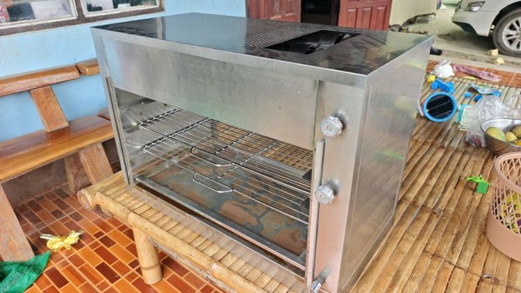 เตาย่างสแตนเลส อินฟาเรด 2 หัวบน รูปที่ 6