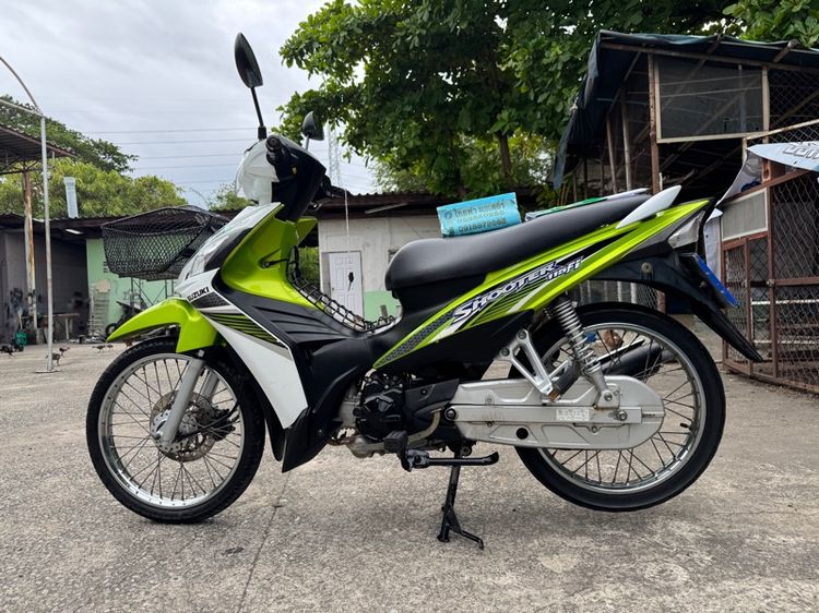 SUZUKI SHOOTER 115 หัวฉีดเกียร์สตาร์ทเท้า สภาพรถเดิมๆเครื่องดีมาก สีสวยมาก ต้องมาดูของจริง รูปที่ 3
