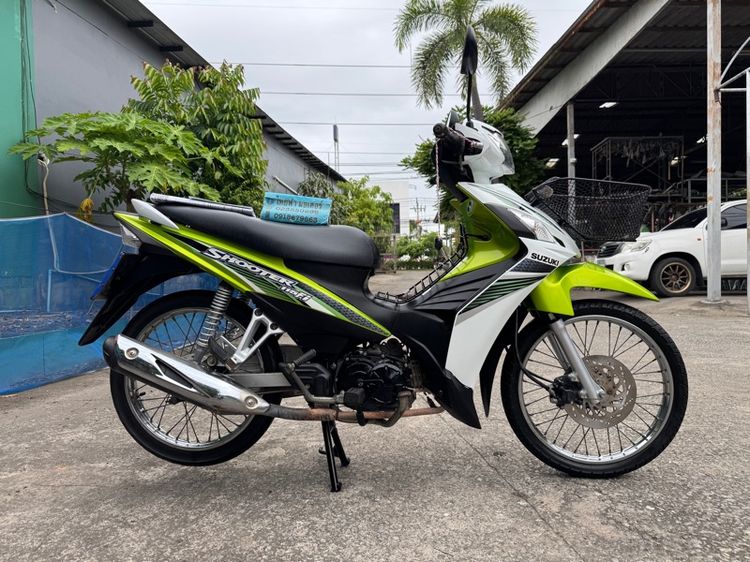 SUZUKI SHOOTER 115 หัวฉีดเกียร์สตาร์ทเท้า สภาพรถเดิมๆเครื่องดีมาก สีสวยมาก ต้องมาดูของจริง รูปที่ 2