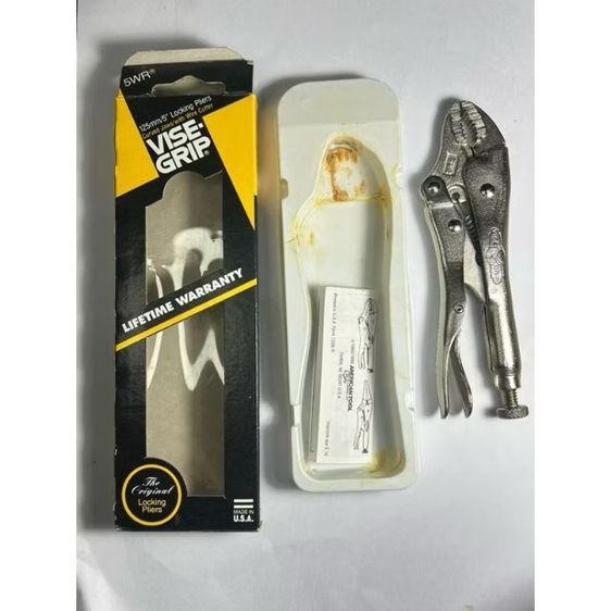 อุปกรณ์เครื่องมือช่าง คีมล็อคไวส์กริป 5WR U.S.A.