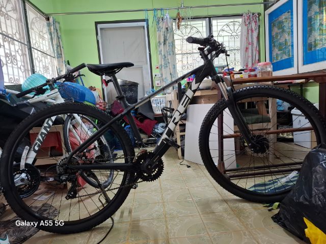 จักรยาน TREK marlin4 ใหม่(ขับ3ครั้ง)สีดำด้านหล่อดุดัน รูปที่ 9