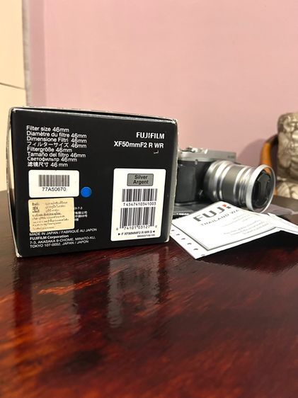 เลนส์ Auto fujifilm xf50 f2 silver รูปที่ 8