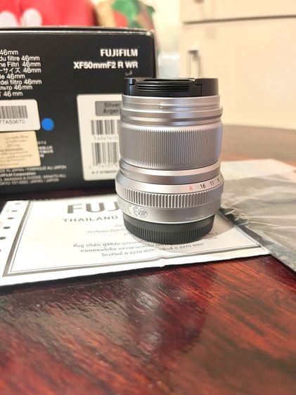 เลนส์ fixed เลนส์ Auto fujifilm xf50 f2 silver