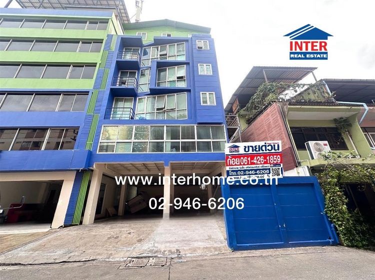 อพาร์ทเม้นท์ 6 ชั้น 58 ตร.ว. อพาร์ทเม้นท์ ซอยรัชดาภิดษก7 แยก9 (นาทอง 3 ) ถนนรัชดาภิเษก ถนนพระราม9 เขตบางซื่อ กรุงเทพมหานคร