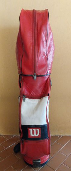 ถุงกอล์ฟบวกไม้กอล์ฟชุดเหล็ก Wilson vintage รูปที่ 2