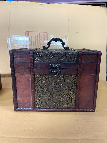 หีบ กล่องไม้ ชุด3ใบสะสม รูปที่ 8