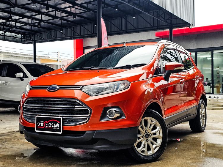 รถ Ford Ecosport 1.5 Titanium สี ส้ม