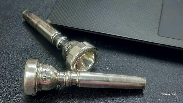 🎺 ขาย Yamaha Trumpet Mouthpiece 11C4 Japan – แท้มือสอง ใช้งานน้อย 🇯🇵 รูปที่ 2