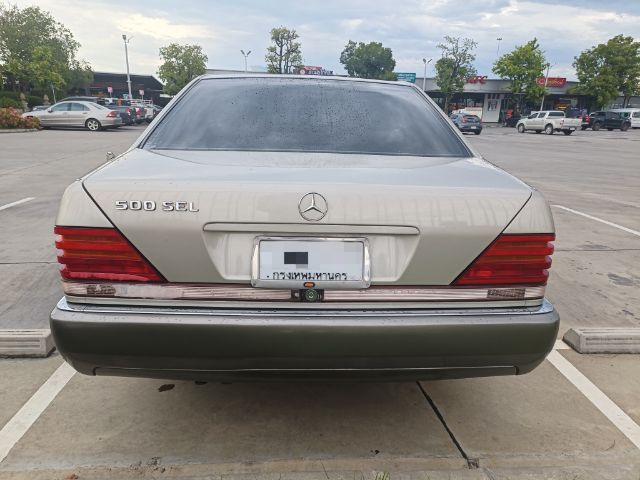 Mercedes-Benz S-Class 1993 S500 Sedan เบนซิน ไม่ติดแก๊ส เกียร์อัตโนมัติ น้ำตาล รูปที่ 2
