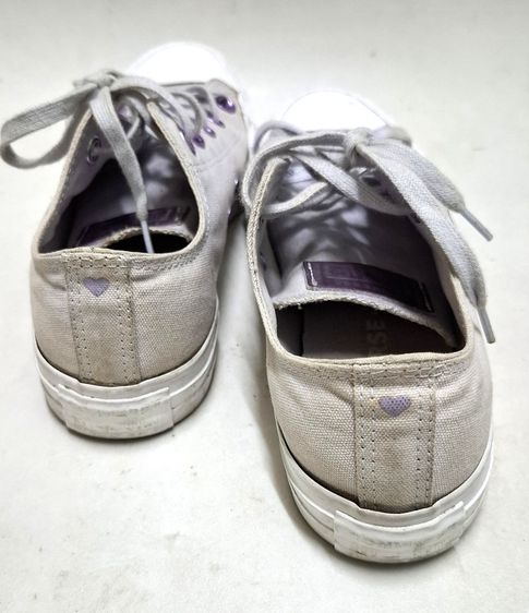 รองเท้าผ้าใบคอนเวิร์ส converse ม่วงพาสเทล รูปที่ 4