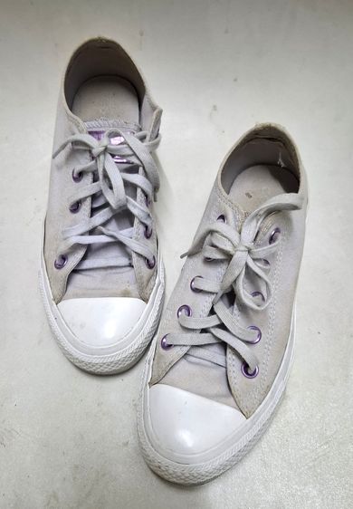 รองเท้าผ้าใบคอนเวิร์ส converse ม่วงพาสเทล รูปที่ 3
