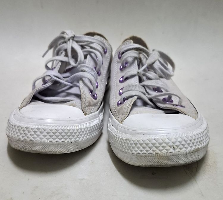 รองเท้าผ้าใบคอนเวิร์ส converse ม่วงพาสเทล รูปที่ 5