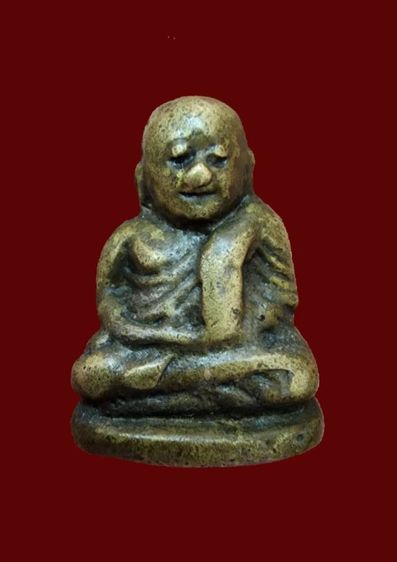 รูปหล่อหลวงพ่อเงิน วัดบางคลานพิมพ์นิยมเนื้อเก่ามาก ค่ะ