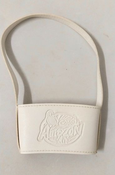 ปลอกหนังสวมแก้ว Cafe Amazon Leather Cup Holder ของสะสมอเมซอน 2022 รูปที่ 2