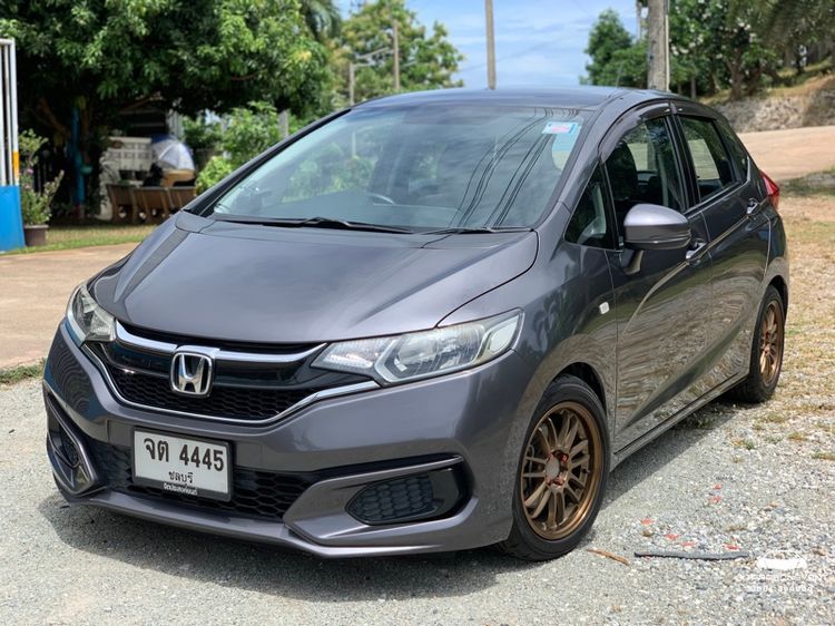 Honda Jazz 2018 1.5 S i-VTEC Sedan เบนซิน เกียร์อัตโนมัติ เทา รูปที่ 4