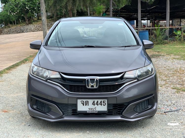 Honda Jazz 2018 1.5 S i-VTEC Sedan เบนซิน เกียร์อัตโนมัติ เทา รูปที่ 3