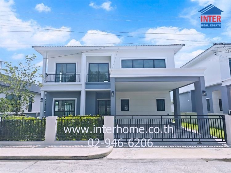 บ้านเดี่ยว 2 ชั้น 75.9 ตร.ว. หมู่บ้านเดอะเกรท ไลฟ์ บางบัวทอง ถนนกาญจนาภิเษก ถนนวัดลาดปลาดุก บางบัวทอง นนทบุรี
