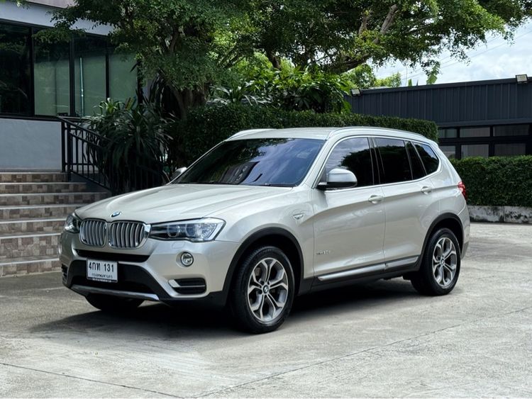 BMW X3 2016 2.0 xDrive20d 4WD Utility-car ดีเซล ไม่ติดแก๊ส เกียร์อัตโนมัติ บรอนซ์ทอง รูปที่ 4