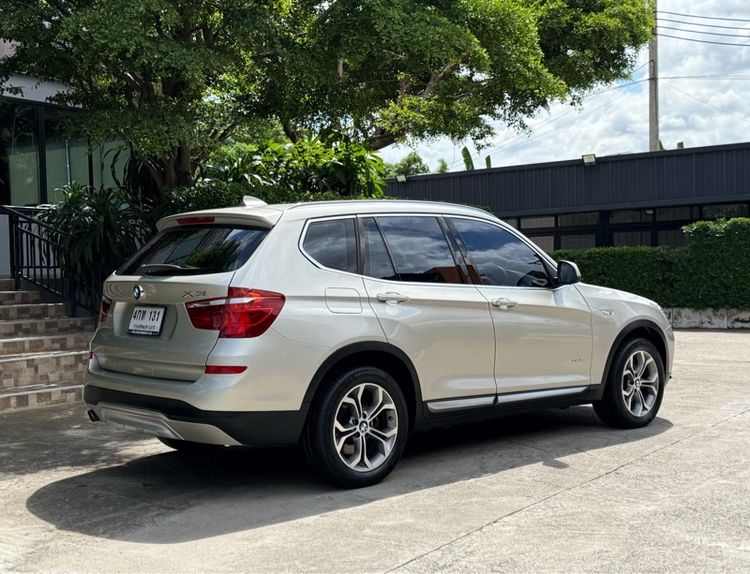 BMW X3 2016 2.0 xDrive20d 4WD Utility-car ดีเซล ไม่ติดแก๊ส เกียร์อัตโนมัติ บรอนซ์ทอง รูปที่ 3