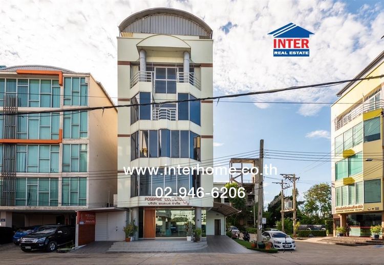 ตึกสำนักงาน 5 ชั้น 50 ตร.ว. ตึกสำนักงาน ซอยรัตนาธิเบศร์30 ใกล้เซ็นทรัล รัตนาธิเบศร์ ถนนรัตนาธิเบศร์ ถนนงามวงศ์วาน เมืองนนทบุรี นนทบุรี