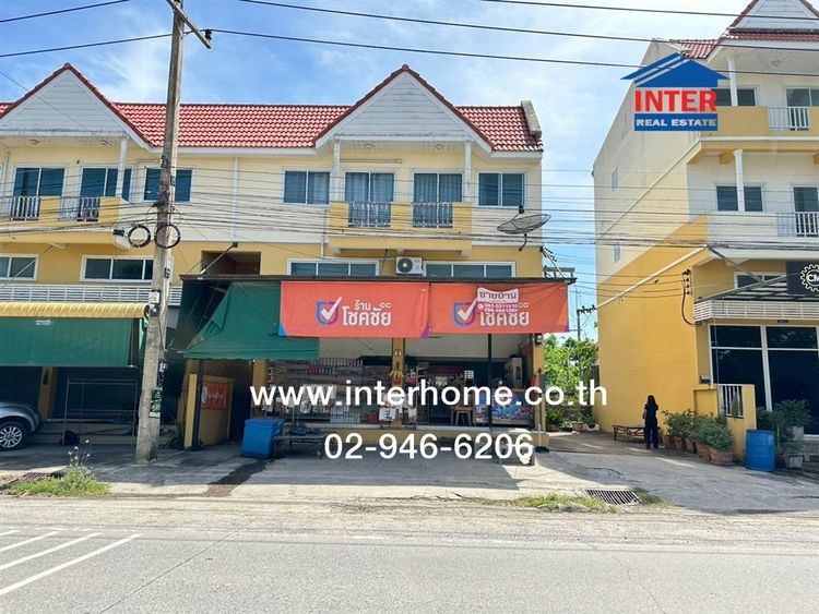 อาคารพาณิชย์ 2.5 ชั้น 46.6 ตร.ว อาคารพาณิชย์ ใกล้ที่ว่าการอำเภอลาดหลุมแก้ว ถนนปทุมธานี-บางเลน ถนนกาญจนาภิเษก ลาดหลุมแก้ว ปทุมธานี