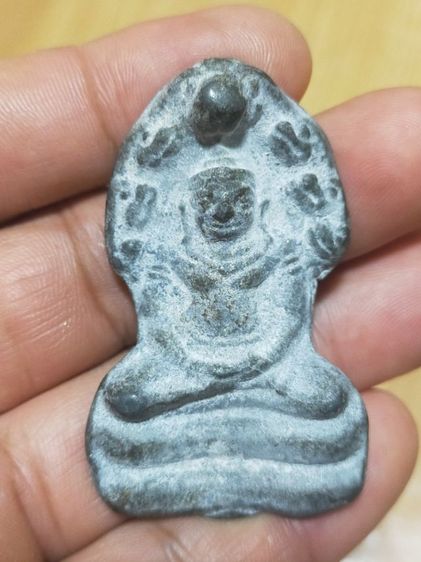 พระนาคปรกเนื้อชินเงินกรุพระงั่ว